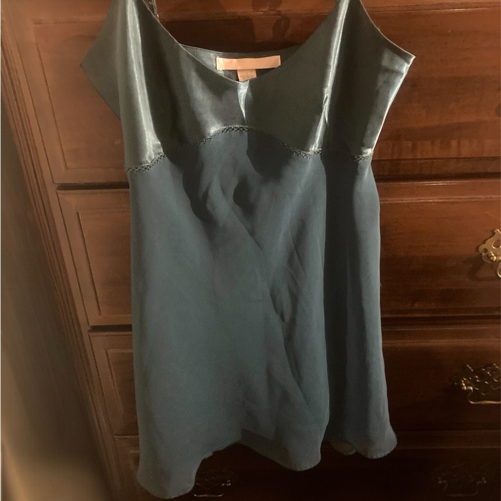Victoria's Secret Green Satin Nighty